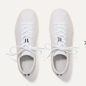 NWOB $189 Rothy’s Lace Up Sneakers White Size 7.5 *New*